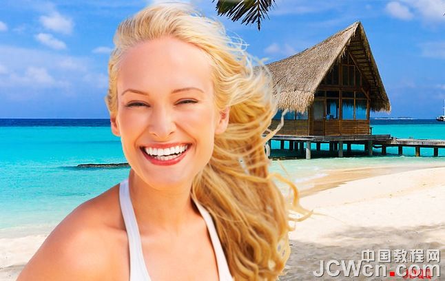 PS通道抠图教程：如何用通道法抠出头发丝