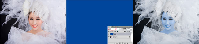 PS图层混合模式解析：色相/饱和度/颜色/亮度
