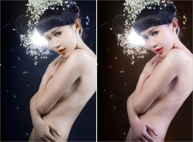 PS图层混合模式解析：色相/饱和度/颜色/亮度