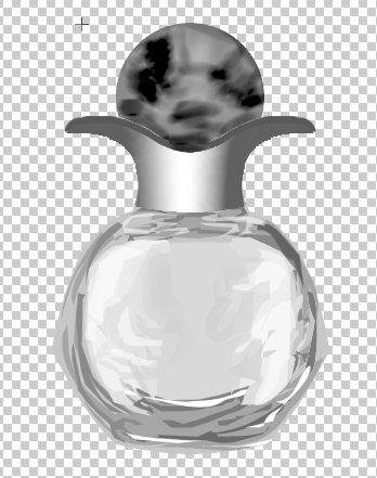 灵活运用Photoshop钢笔工具等绘制一个香水瓶子