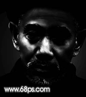 PS老照片修复教程：磨皮调色还原黑白旧照片